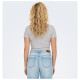 Only Γυναικεία κοντομάνικη μπλούζα Cropped Top